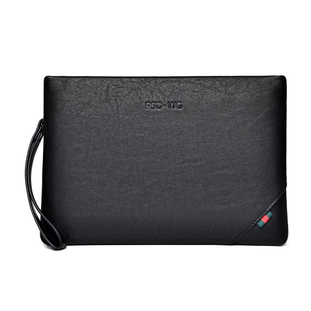 7398 Clutch Bag Man Purse Handbag 12 inches Large Hand Bag Big Clutch